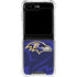 NFL Baltimore Ravens Double Vision Galaxy Z Flip6 Clear Case